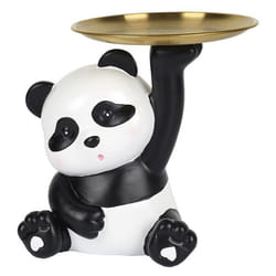 Vide-Poche panda kawaii blanc et noir plateau en lair