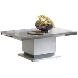 Altobuy - brise - Table Basse Rectangulaire - Gris