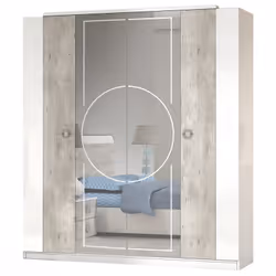 Altobuy 3663738203562, Armoire, 4 portes(s), Adultes, Italie, 1850 mm, 600 mm