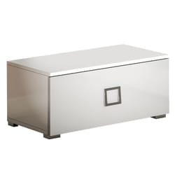 Altobuy 3663738203845 Table de nuit et table de chevet 1 tiroir(s) Blanc