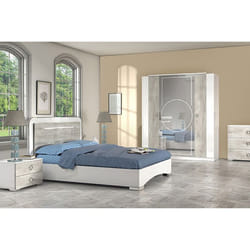 GOYA - Chambre Complète 140x190cm avec Commode