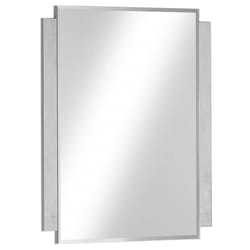 TERESA - Miroir 82x90cm pour Commode Aspect Béton Ciré
