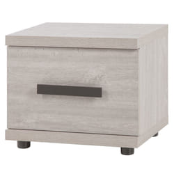 Altobuy 3663738226370 Table de nuit et table de chevet Table de nuit / chevet 1 tiroir(s) Gris