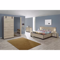 Eleos - Lit 140x200 cm avec Eclairage Led