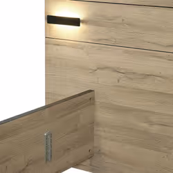 Eleos - Lit 140x200 cm avec Eclairage Led