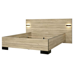ELEOS - Lit 160x200 cm avec Eclairage Led
