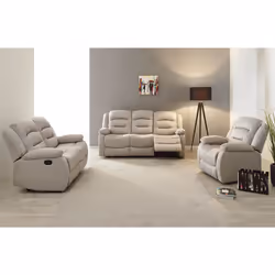 Altobuy JANS 3 siège(s) Beige - Vue supplémentaire 2