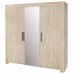 Altobuy 3663738229579, Armoire, 3 portes(s), Adultes, Belgique, 2100 mm, 600 mm
