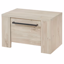 Altobuy 3663738229609, Table de nuit / chevet, Marron, 1 tiroir(s), Tableau à particules, 600 mm, 380 mm