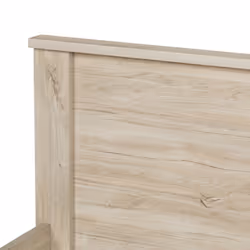 Natural - Lit 140x190cm Aspect Bois Clair - Marron clair