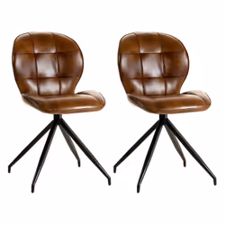Altobuy 3663738231565, Simili-cuir, Marron, Métal, Métal, Intérieure, Foly