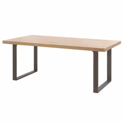 NILLA - Ensemble Buffet + Table 170cm Aspect Bois