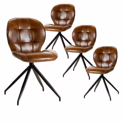 Altobuy 3663738232357, Simili-cuir, Marron, Métal, Métal, Intérieure, Foly