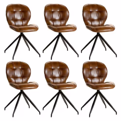 Altobuy 3663738232715, Simili-cuir, Marron, Métal, Métal, Intérieure, Foly