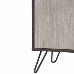 Altobuy - asca - Argentier 3 Portes + Niche Centrale - Gris