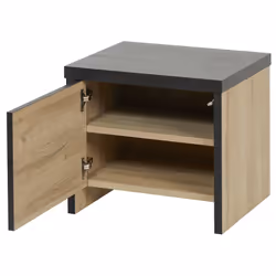 Altobuy 3663738233378 Table de nuit et table de chevet Marron