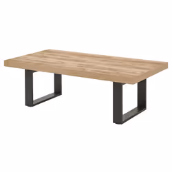 Altobuy 3663738233460, Table basse, Forme rectangulaire, Marron