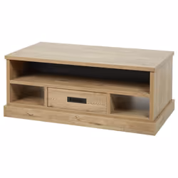 Cedra - Ensemble Salon Industriel Meuble tv + Table Basse - Marron clair - Vue supplémentaire 4