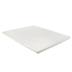 TOPPER - Sur-Matelas 160x200cm en Mousse Coloris Blanc