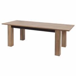 CARSON - Ensemble Buffet + Table Allongeable 180-230cm