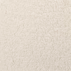 Altobuy - kelios - Fauteuil en Tissu Bouclettes Blanc Pieds Bois Naturel - Blanc - Vue supplémentaire 6