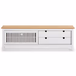Altobuy 3663738304320 Support TV et centre de divertissement 2 tiroir(s) - Vue supplémentaire 4
