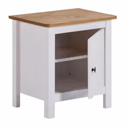 Altobuy 3663738304337 Table de nuit et table de chevet Blanc