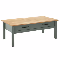 Altobuy 3663738304665, Table basse, Forme rectangulaire, Vert