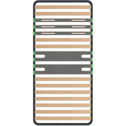 ALTOZONE - Sommier 16 Lattes 90x190cm