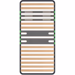 ALTOZONE - Sommier 16 Lattes 90x200cm