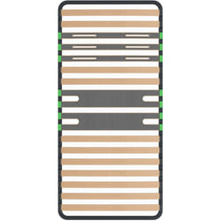 ALTOZONE - Sommier 16 Lattes 90x200cm