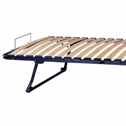 Altobuy - gigogne - Sommier 20 Lattes 80x190 - Bleu