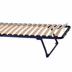 Altobuy - gigogne - Sommier 20 Lattes 90x190 - Bleu