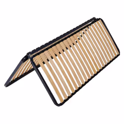 Altobuy - altoduo - Sommier Pliable 2x20 Lattes 70x190 - Bleu