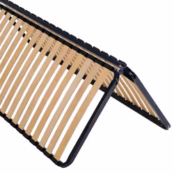 Altobuy - altoduo - Sommier Pliable 2x20 Lattes 70x190 - Bleu