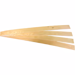 ALTOLATTES - Lot de 4 Lattes 68 cm Pour Sommier Largeur 70 ou 140cm