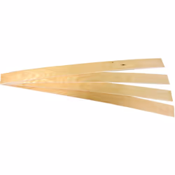ALTOLATTES - Lot de 4 Lattes 88cm Pour Sommier Largeur 90cm