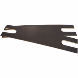 ALTOSENSO - Lot de 2 Lattes Double 68cm Pour Sommier Largeur 70 ou 140cm