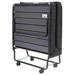 GRAND CONFORT - Lit Pliant à Roulettes 90x190cm avec Matelas