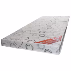 Altobuy - flashy - Matelas Mousse 90x200cm Epaisseur 12cm - Blanc