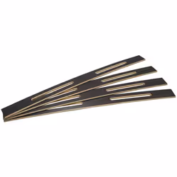 ALTOZONE - Lot de 4 Lattes Epaule 68cm Pour Sommier Largeur 70 ou 140cm