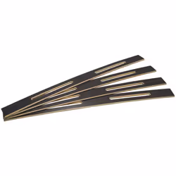 ALTOZONE - Lot de 4 Lattes Epaule 78cm Pour Sommier Largeur 80 ou 160cm