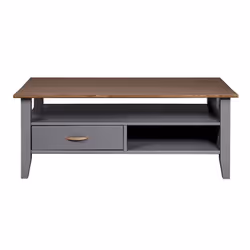 Altobuy 3663738505024, Table basse, Forme rectangulaire, Gris