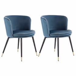 Altobuy 3663738505789, Fauteuil, Velours, Loaxa, 620 mm, 500 mm, 760 mm