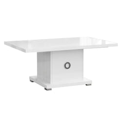 Altobuy 3663738509725 Table à café, latérale et de salon Table basse Forme rectangulaire