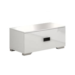 Altobuy 3663738509879 Table de nuit et table de chevet 1 tiroir(s) Blanc