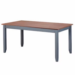 Altobuy - melina - Ensemble Table 160cm + Vaisselier + Buffet - Gris