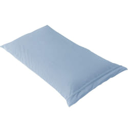 Altobuy 3663738592857 Taie d'oreiller Bleu 60 x 60 cm Tencel
