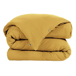 Altobuy 3663738593373 housse de couette Jaune Coton 260 x 240 cm
