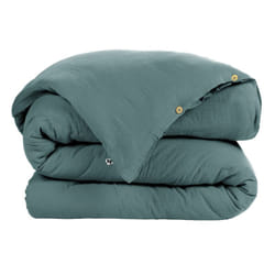 Altobuy 3663738593380 housse de couette Bleu Coton 260 x 240 cm